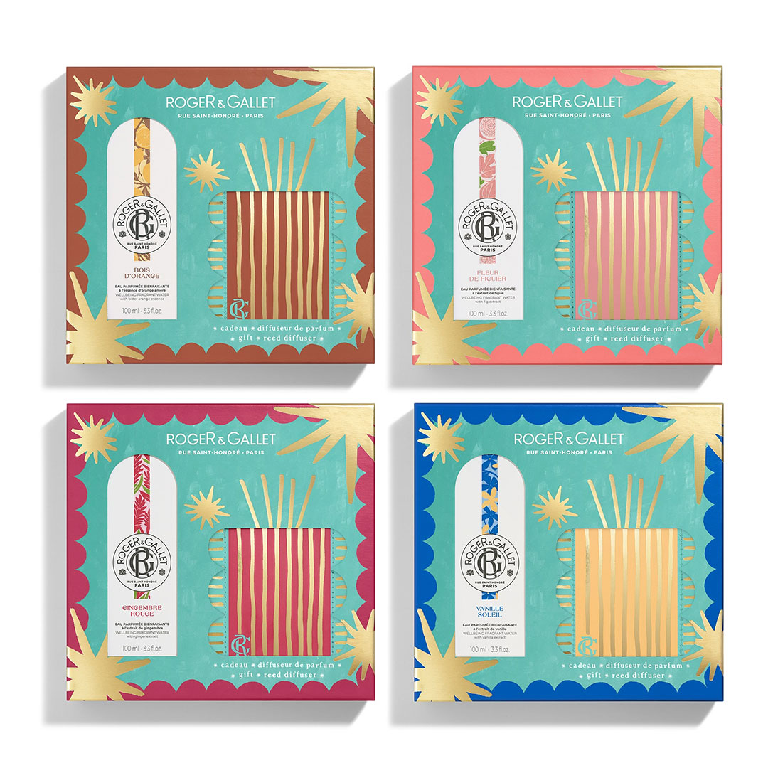 ROGER&GALLET COFRES DE NADAL AIGUA PERFUMADA + DIFUSOR